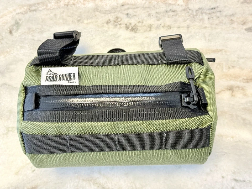 Road Runner-Burrito Supreme Handlebar Bags- 2 NOS (New Old Stock) 8” X 5” 2.6L - Image 2 of 4