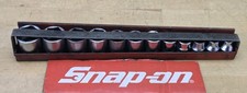 Vintage Snap On 211fsy 1 -38 Dr 12 Pc Sae Shallow 6pt Chrome Skt Set W Tray