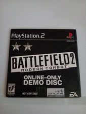 Battlefield 2 Modern Combat Demo Disc PS2 SLUS 29152 PlayStation 2 Promo Game