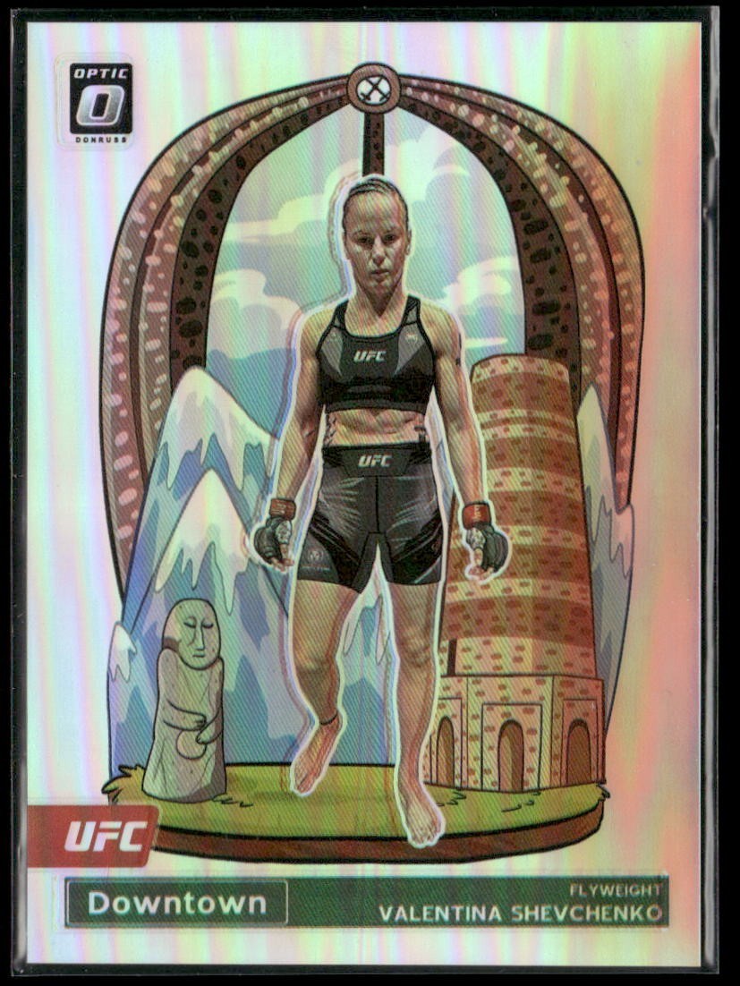 2023 Panini Donruss Optic UFC Valentina Shevchenko Downtown