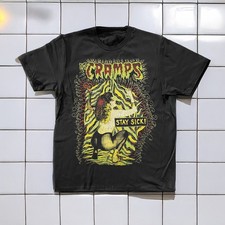 1990 The Cramps Stay Sick Aged T-Shirt Black M