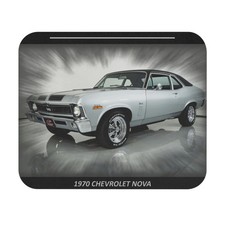 Legendary 1970 Chevrolet Nova SS Mousepad   Iconic Muscle Car Desk Decor 