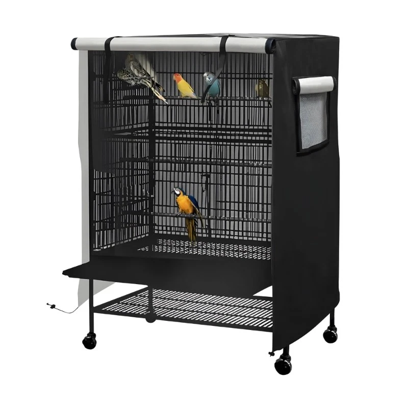 Large Size Bird Cage Protective Cover 63x28x75 Inches Water Resistant Dust Proof