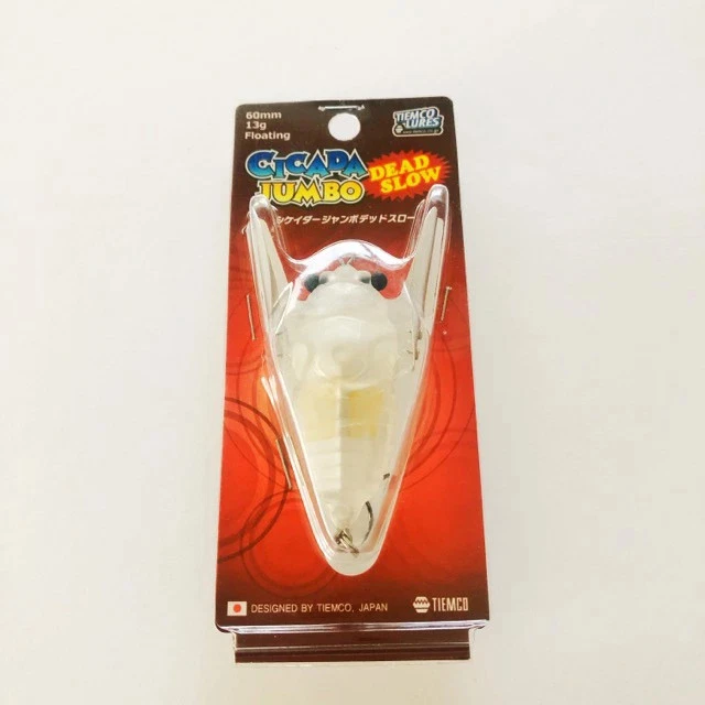 TIEMCO Trick Trout Cicada JUMBO « #132 plaqué argent os » NEUF leurre