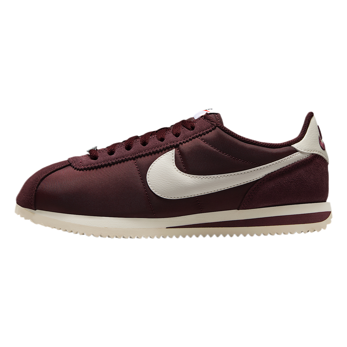 Nike Cortez Textile Shoes (Burgundy Crush/Sail) | eBay