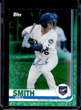 2019 Topps Pro Debut Will Smith Auto Green Rookie RC #/99