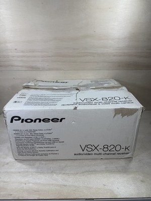 Pioneer VSX-820-K 5.1 Ch HDMI Home Theater Surround Sound Receiver Stereo NEW