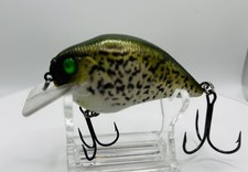 Custom painted crankbait Similar To Mega Bass S Square Bill Crappie with rattles