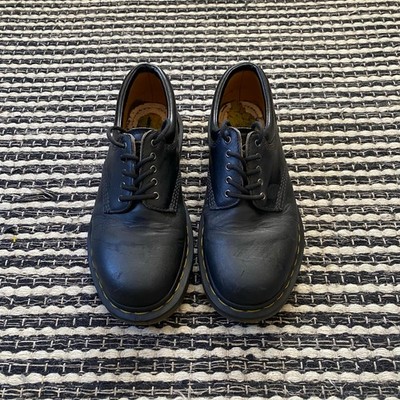 Dr. Martens Unisex Black Nappa Leather Lace Up Oxford Shoes 7M 8L