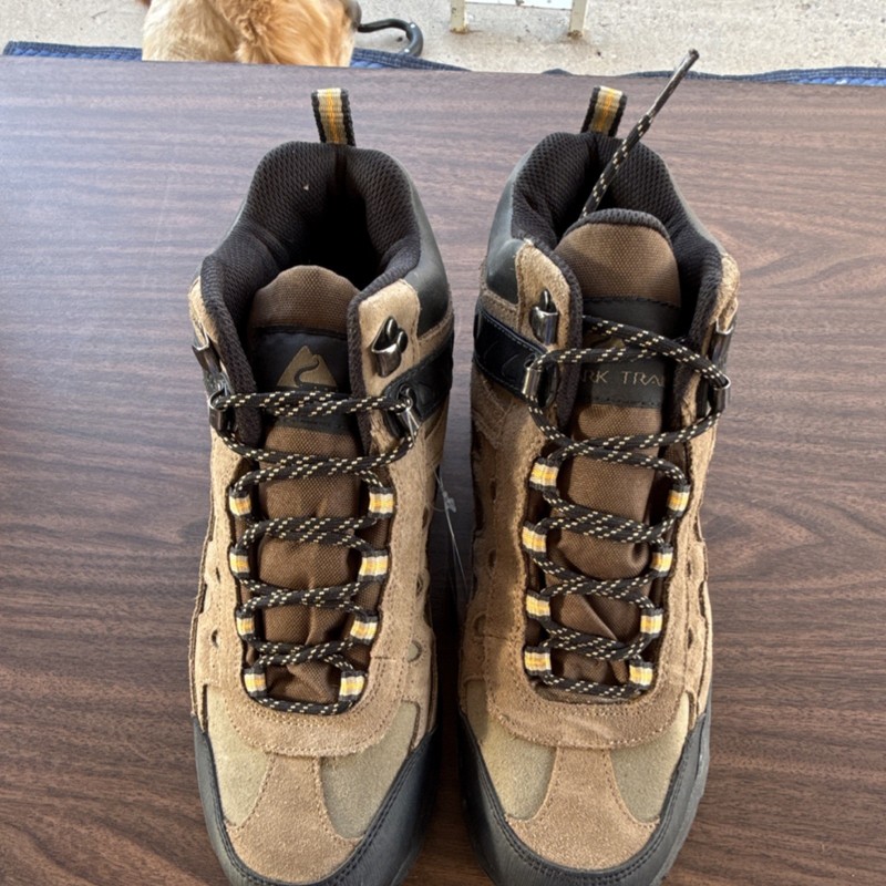 Ozark Trail Men's Waterproof Hiking Boots Brown/Black US 9 Medium MPN 2598117