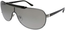 Versace Sunglasses VE2140 1000/6G Silver / Light Grey Mirror Silver Lens