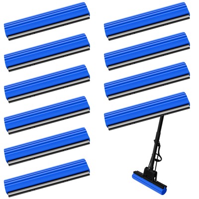 10 Pcs Roller Mop Refill Bulk Absorbent PVA Sponge Mop Head for Home Bathroom...