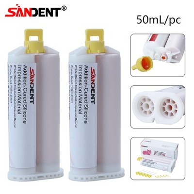 Dentalputty Schnell / Normalhärtend PVS VPS Abformmaterial 2 x 50 ml
