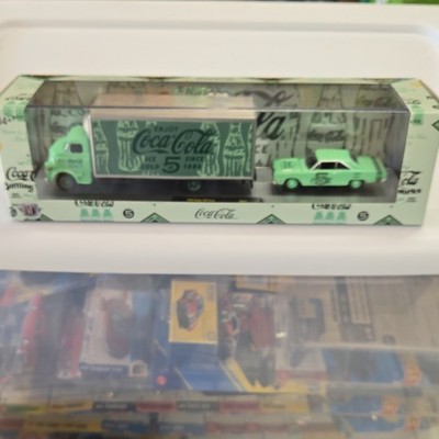 Coca-Cola Bottling Works Diecast Set 1958 Dodge COE Truck 1969 Dart Swinger