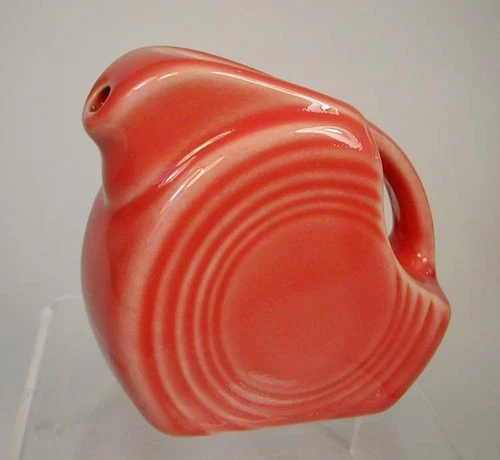 MINI DISK PITCHER Creamer Persimmon NEW FIESTA 3.25" H.
