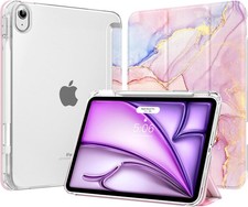 Case for iPad Air 11 inch M4/M3/M2 2026/2025/2024, Slim Trifold Cover with Pen