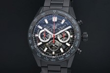 TAG Heuer CBG2A90.BH0653 Carrera Caliber Heuer 02 Chronograph Black #0270