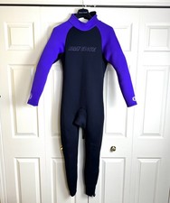 Body Glove Full Wetsuit 3.2 mm Black Blue Mens Large Long Sleeve - New Unworn