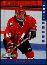 1997-98 UD Collector's Choice #295 Karen Nystrom - Heroes RC FREE SHIPPING!
