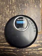 Brookstone Portable CD/MP3 Disc Player 640466 - Tested, works