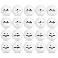 Guirnd 20 Pack Ping Pong Balls, 3 Star Table Tennis Balls, 40+ Pong Ball Comp...