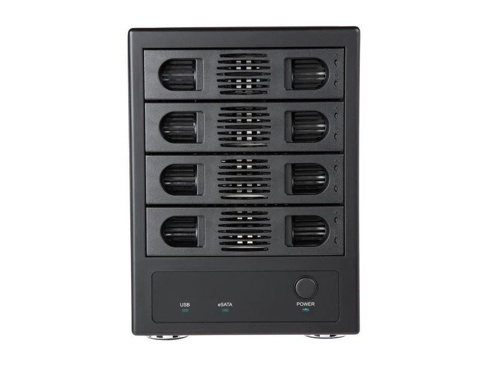 SYBA SY-ENC50104 4 Bay 3.5" SATA III HDD NON-RAID Enclosure – Supports USB 3.0 & - Image 2 of 4