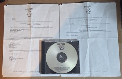 SANTANA ''King Biscuit Flower Hour Radio'' CD (with Cue Sheets)