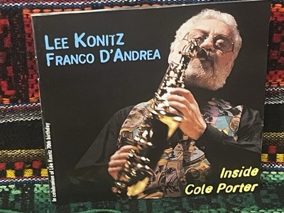 LEE KONITZ & FRANCO D'ANDREA Inside Cole Porter CD cool jazz alto sax 1998
