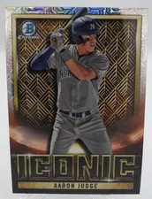 2023 Bowman Chrome - Bowman Iconic Aaron Judge #BI-8 Mega Mojo Refractor