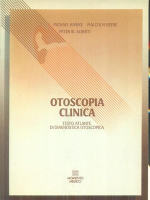 KLINISCHE OTOSKOPIE ERSTE AUSGABE AA.VV. MEDIZINISCHER MOMENT 1989 \