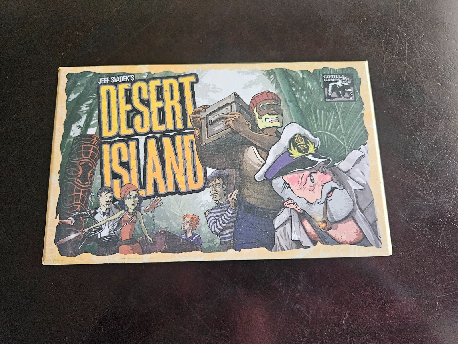 Desert Island Board Game -Complete, VGC- Gorilla Games Siadek Lifeboat Sequel