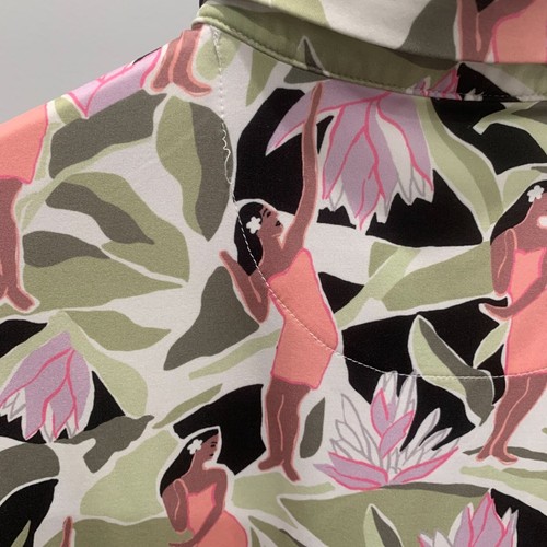 Bad Birdie Hula Girl Hawaii Poloshirt Größe L - Bild 11 von 11