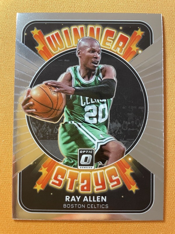 2021-22 Donruss Optic Ray Allen Winner Stays #5