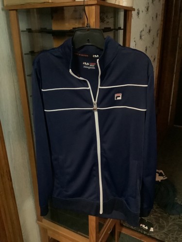 NWT. FILA SPORT Men's Blue Core Tricot 