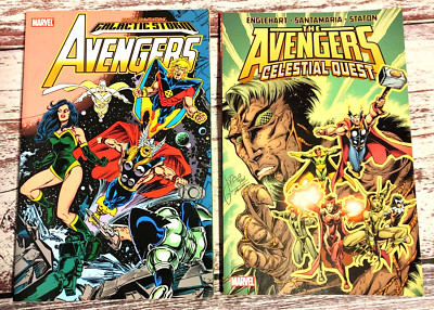 Avengers lot of 2 TPB's: Operation Galactic Storm 2006 & Celestial Quest 2012.