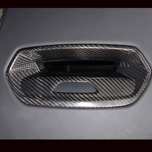 For Lamborghini URUS 2018-2021 Real Carbon Fiber Car Seat Headrest Rear Cover - Picture 3 of 31