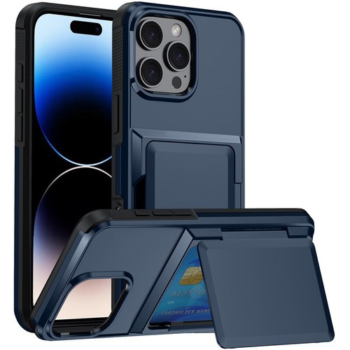 2-in-1 Flip Card Holder For IPhone 16 Pro Max IPhone15 Plus Pro Protective Cover - 第 25/52 張圖片
