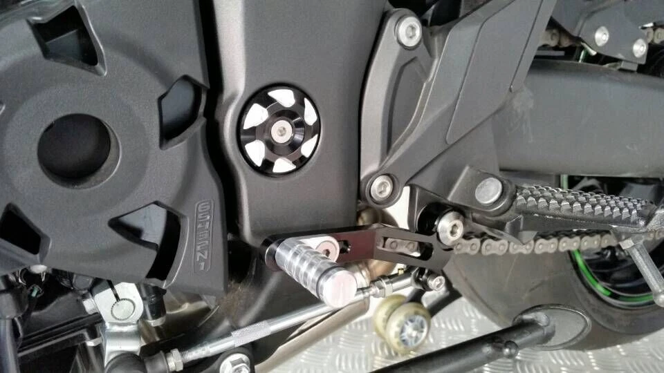 Palanca de cambios ajustable para KAWASAKI Z800 Z900 Z1000/SX Ninja 1000 Foto 4 de 4