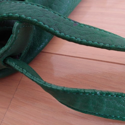 Jerome Dreyfuss Leather Bag Green Used - Picture 8 of 10
