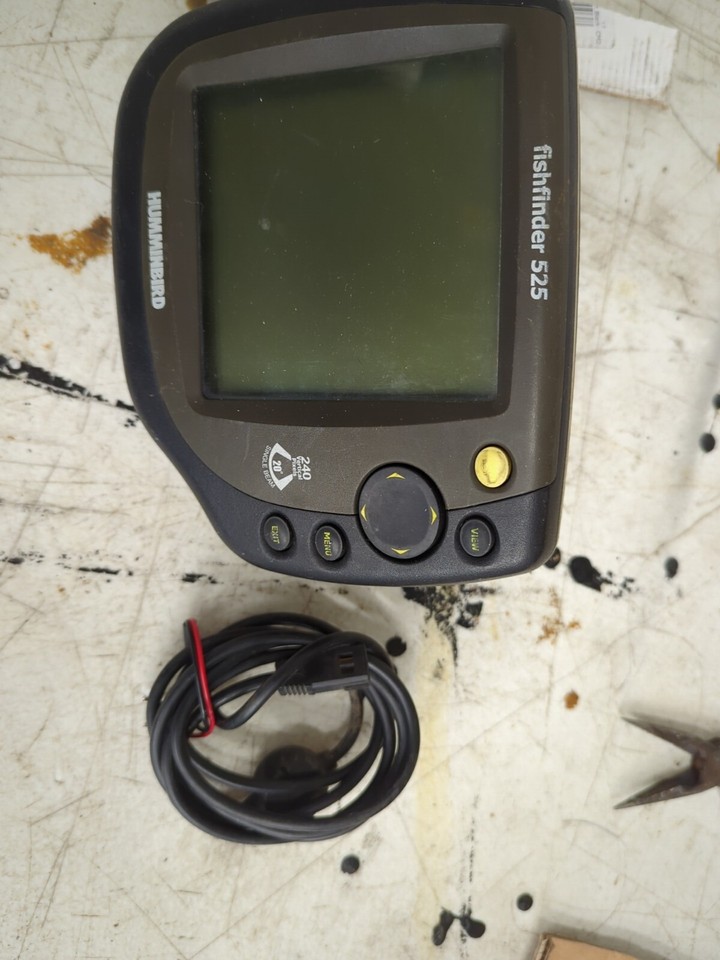Humminbird Fish Finder 525 Fish Finder Works great Head unit and power