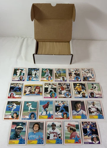 1983 OPC O-Pee-Chee baseball NEAR FULL SET 383/396-missing Gwynn,Sandberg+Astros