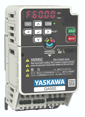 GA50U4002ABA Yaskawa AC Drive 1HP, 480V, Protected Chassis GA500 series
