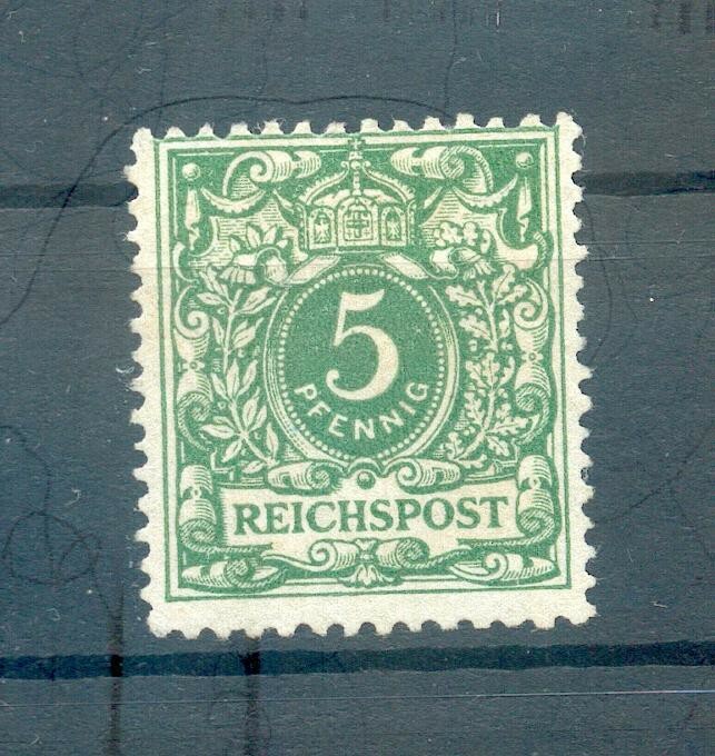 DR Crown/Eagle 46a Ungummed * MH BPP Approx 100EUR (72951
