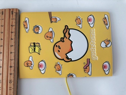 Japanese Gudetama egg ぐでたま Anime Travel Passport Case Protector protect Cover - Afbeelding 11 van 12