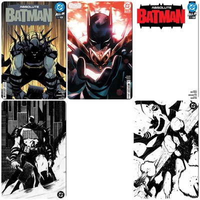 ABSOLUTE BATMAN #1 4TH PRINT **COVER SELECT**REGS FOIL & [1:25]*12/25/24 PRESALE