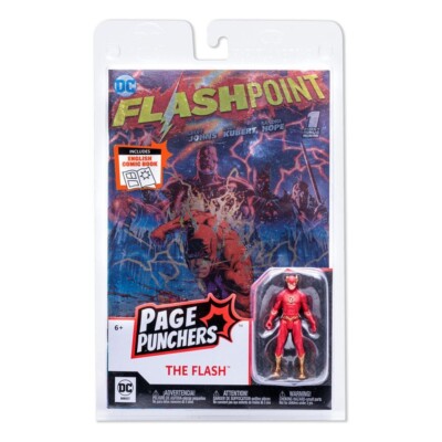 McFarlane Toys DC Direct Flash Actionfigur + Comic (SDCC) Variant Cover NEU OVP