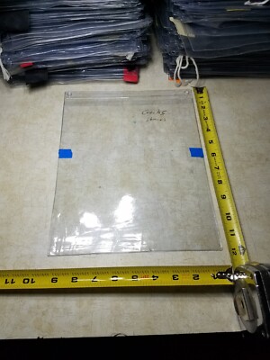 PAGE PROTECTORS 12 x 9.5 inch - HEAVY DUTY Clear Top Load - Sample Lot of 10