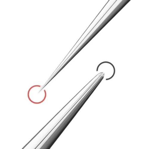 1 Pack No.5 Fine Acne Tweezers Blackhead Remover Needle Tool for Skin Care - Picture 8 of 24