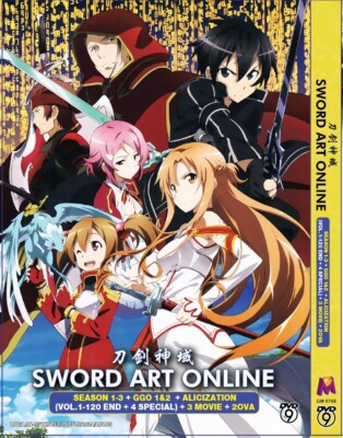 SWORD ART ONLINE All Seasons Movies OVA Special w/ Dual Audio  Australia
