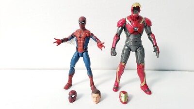 Marvel Legends MCU Spiderman Iron Man Sentry Pack Good Condition Fast  Ship